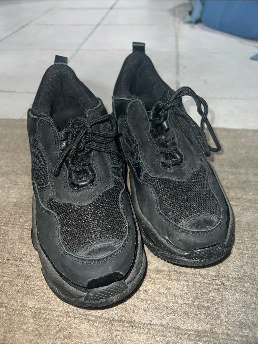 Jeffrey Campbell Men’s Black Chunky Sneakers